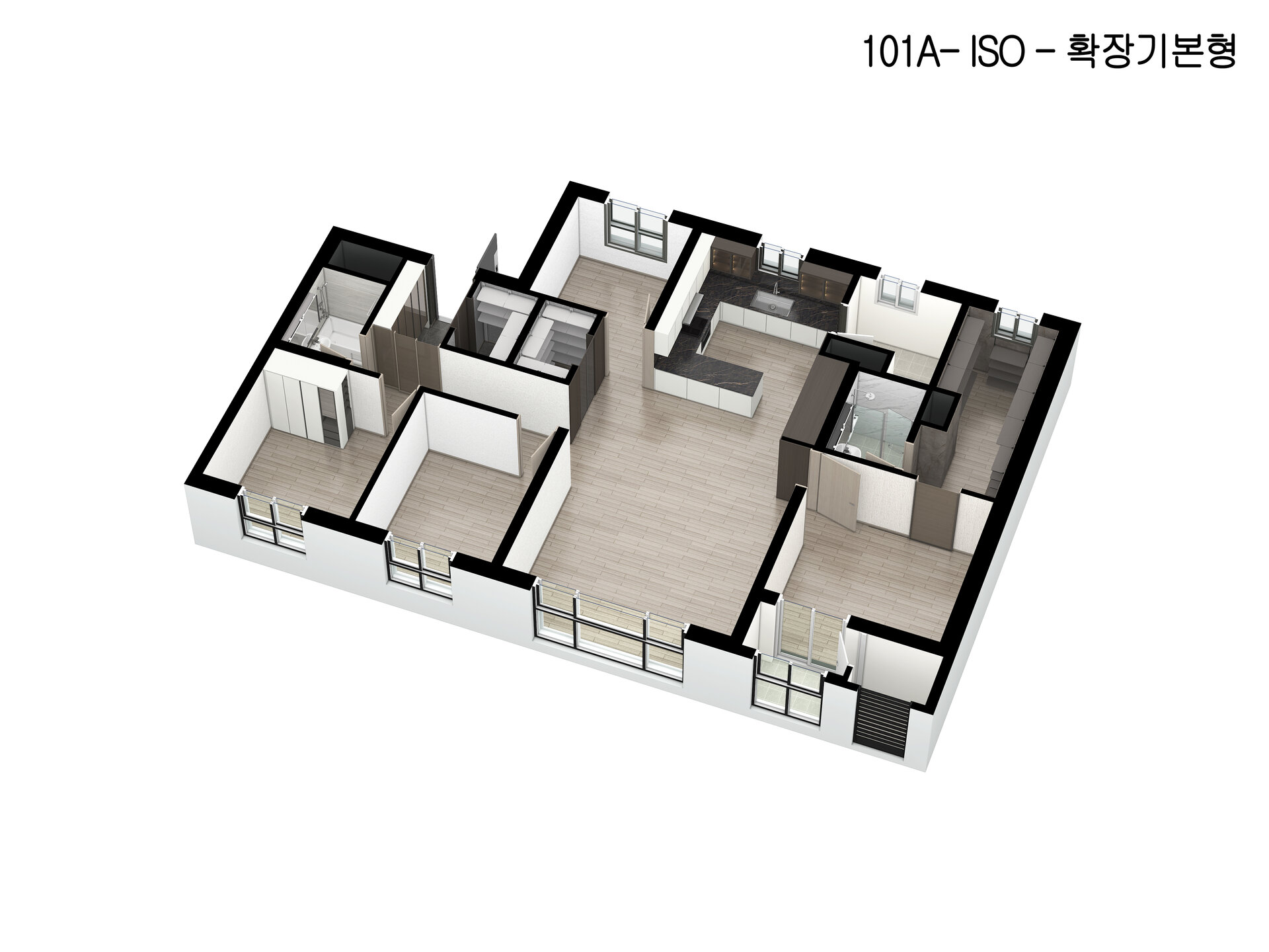 101A (38평 · Dreamlike) 평면도